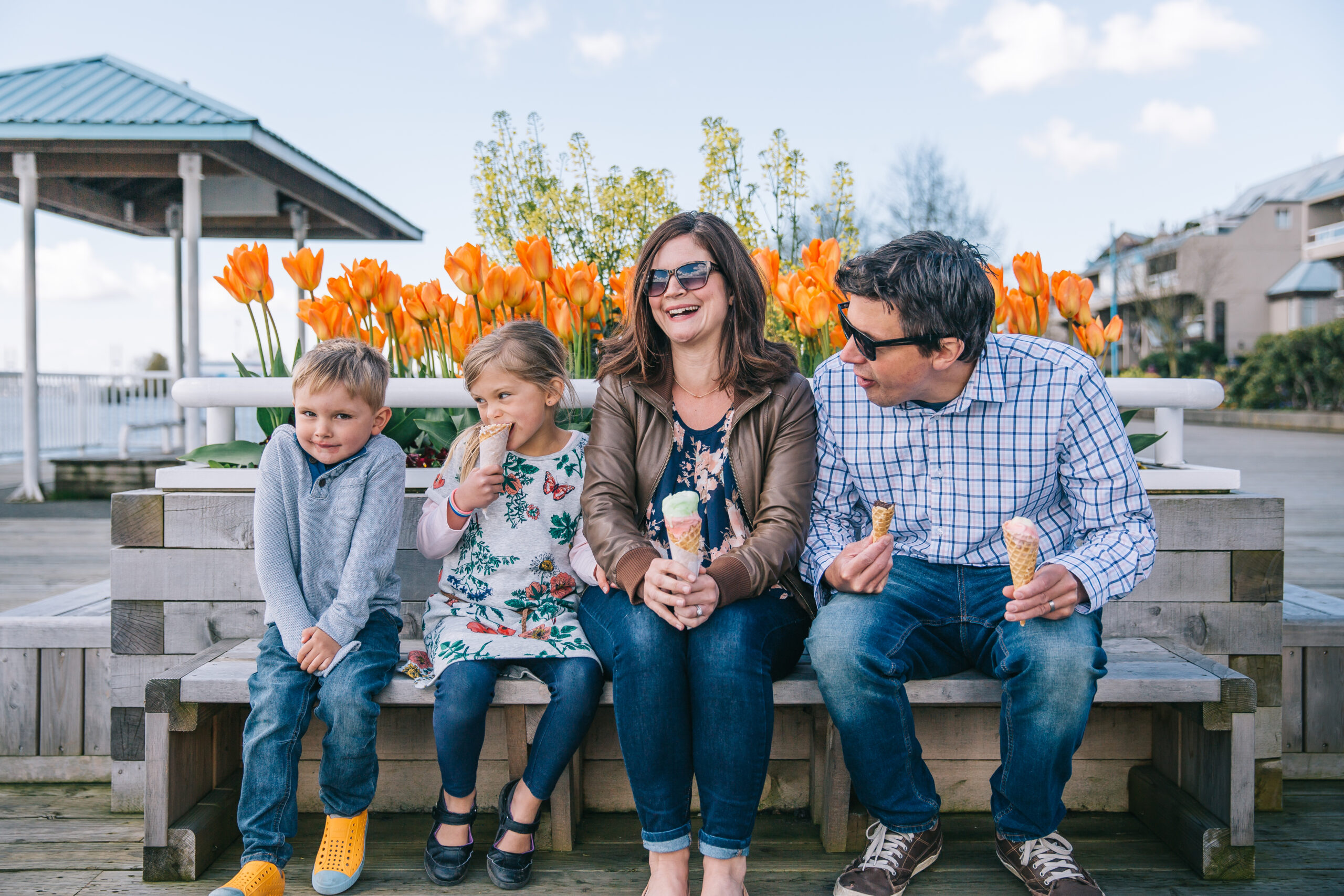 Family at the Quay